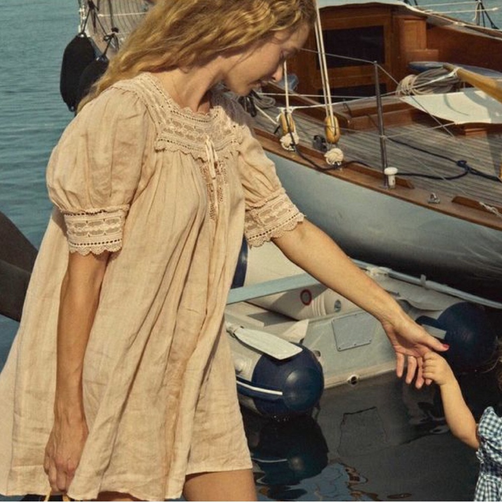 Doen Navan Dress — Cream